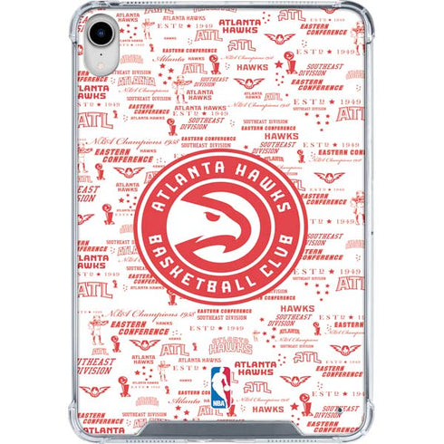 NBA Atlanta Hawks Blast iPad 11th Gen (2025) Clear Case