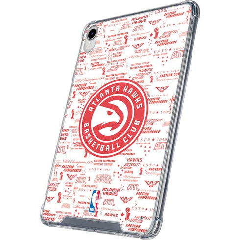 NBA Atlanta Hawks Blast iPad 11th Gen (2025) Clear Case