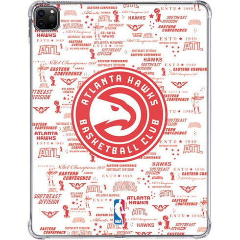 NBA Atlanta Hawks Blast iPad Pro 11in (2024) Clear Case