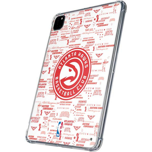 NBA Atlanta Hawks Blast iPad Pro 11in (2024) Clear Case
