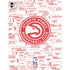 NBA Atlanta Hawks Blast iPad Pro 13in M4 (2024) Skin