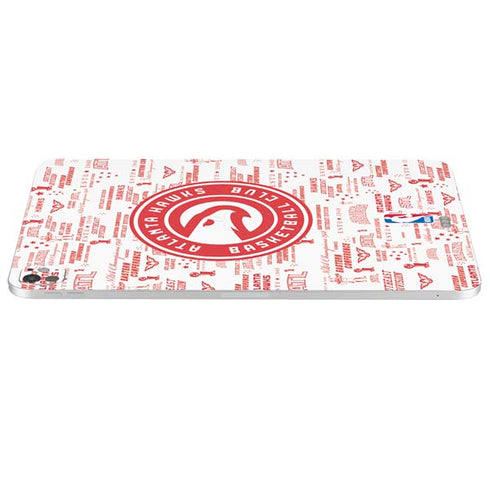 NBA Atlanta Hawks Blast iPad Pro 13in M4 (2024) Skin