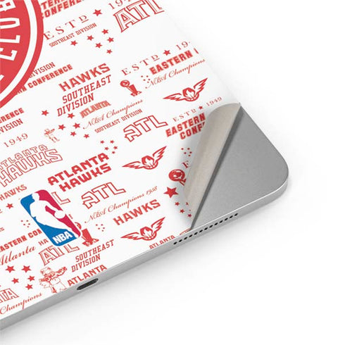 NBA Atlanta Hawks Blast iPad Pro 13in M4 (2024) Skin