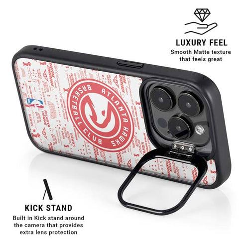 NBA Atlanta Hawks Blast iPhone 13 Pro Kickstand Case