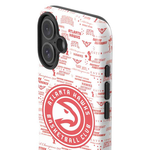 NBA Atlanta Hawks Blast iPhone 16 Plus Impact Case