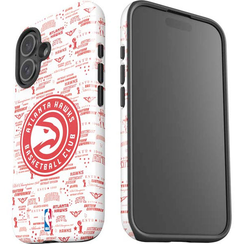 NBA Atlanta Hawks Blast iPhone 16 Plus Impact Case