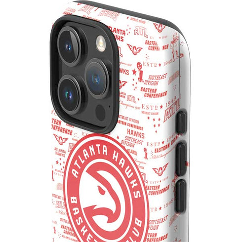 NBA Atlanta Hawks Blast iPhone 16 Pro Max Impact Case