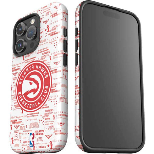 NBA Atlanta Hawks Blast iPhone 16 Pro Max Impact Case
