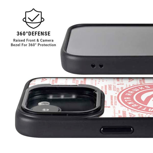 NBA Atlanta Hawks Blast iPhone 16e Kickstand Case