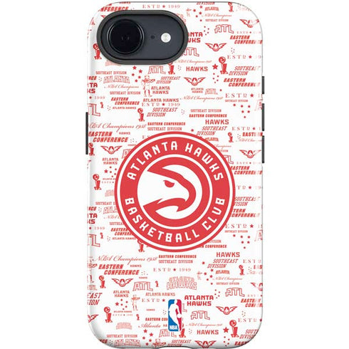 NBA Atlanta Hawks Blast iPhone 16e Impact Case