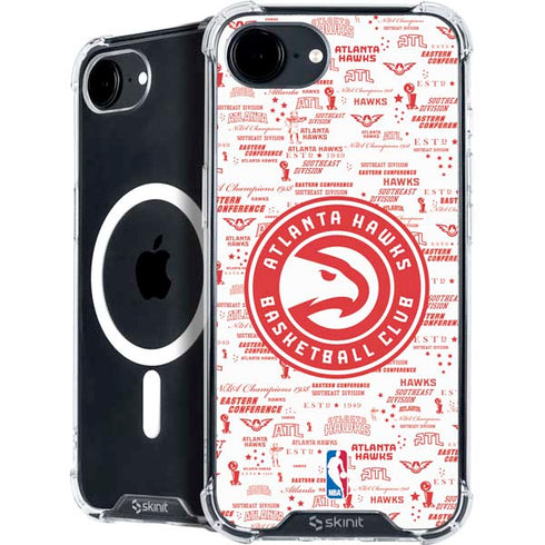 NBA Atlanta Hawks Blast iPhone 16e MagSafe Case