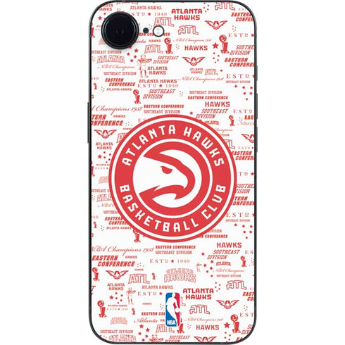 NBA Atlanta Hawks Blast iPhone 16e Skin
