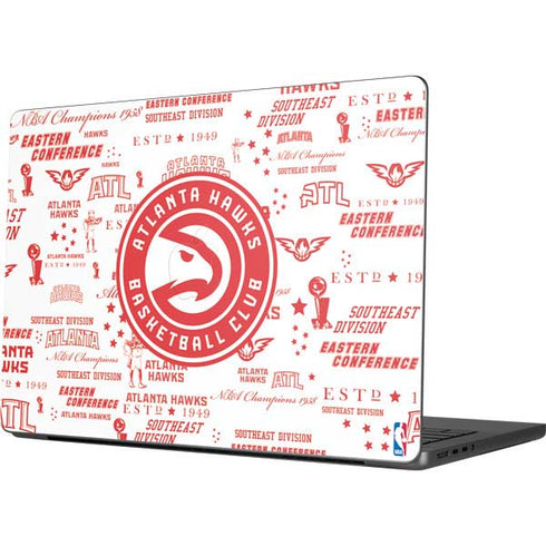 NBA Atlanta Hawks Blast Apple MacBook Pro 14-inch Skin