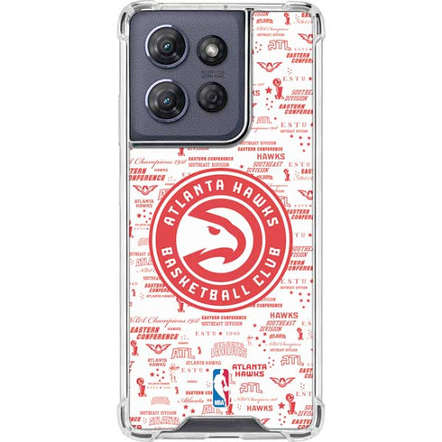 NBA Atlanta Hawks Blast Moto G 5G (2025) Clear Case