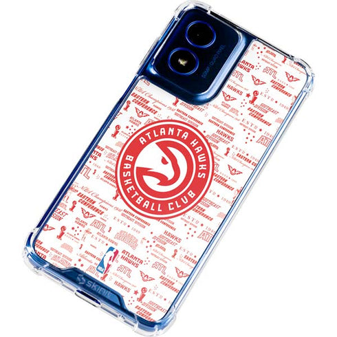 NBA Atlanta Hawks Blast Moto G Play 4G (2024) Clear Case