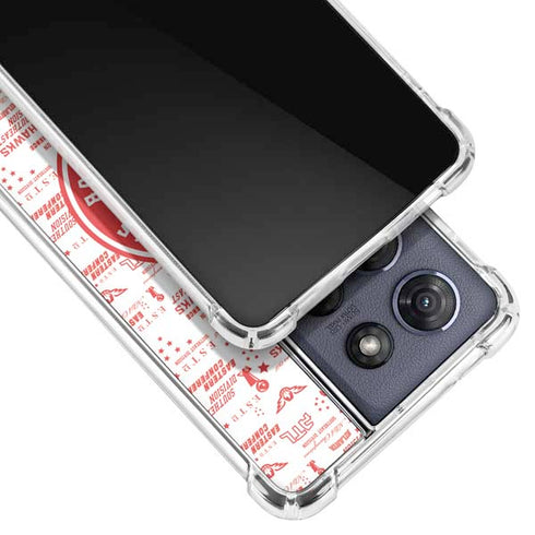 NBA Atlanta Hawks Blast Moto G Stylus 5G (2025) Clear Case