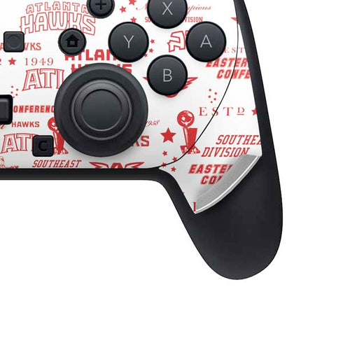 NBA Atlanta Hawks Blast Nintendo Switch 2 (2025) Pro Controller Skin