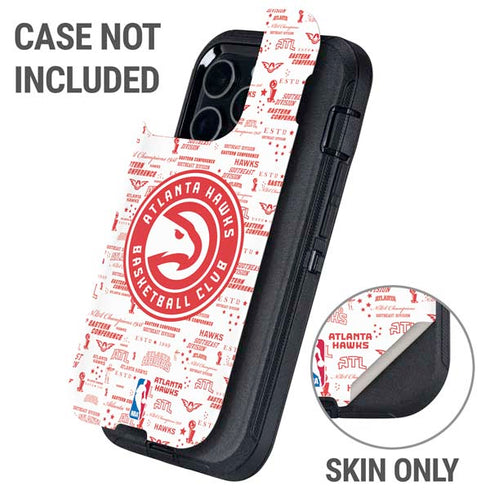 NBA Atlanta Hawks Blast Otterbox Defender iPhone Skin