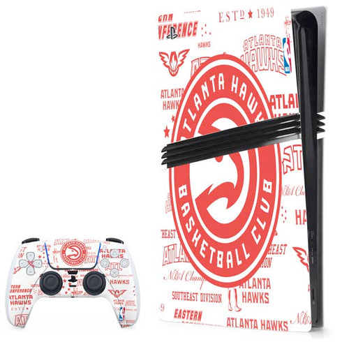 NBA Atlanta Hawks Blast PS5 Pro Bundle Skin