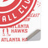 NBA Atlanta Hawks Blast PS5 Pro Disk Console Skin