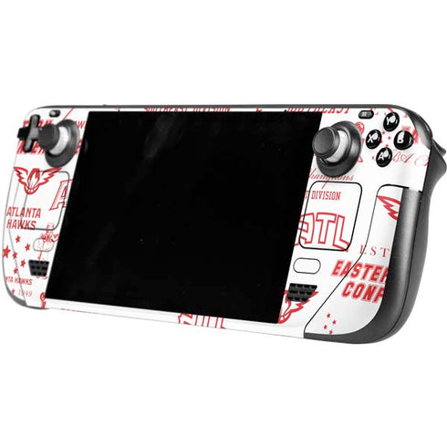 NBA Atlanta Hawks Blast Steam Deck Handheld Gaming Computer Skin