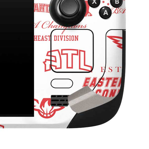 NBA Atlanta Hawks Blast Steam Deck Handheld Gaming Computer Skin