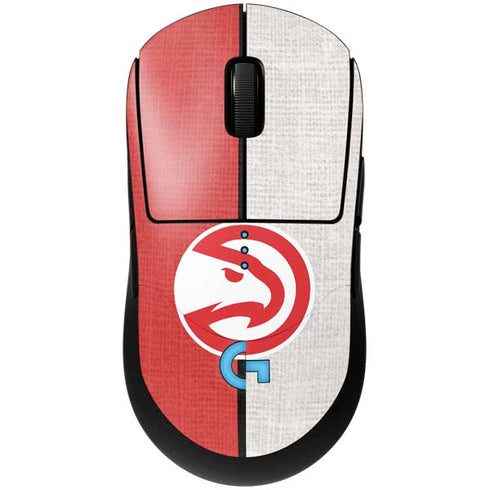 NBA Atlanta Hawks Canvas G Pro Wireless Gaming Mouse Skin