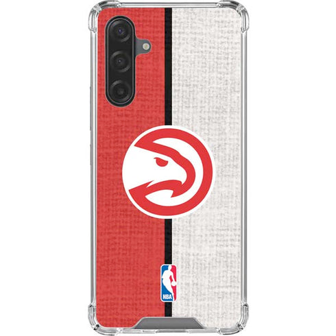 NBA Atlanta Hawks Canvas Galaxy A17 Clear Case