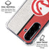 NBA Atlanta Hawks Canvas Galaxy A36 5G Clear Case