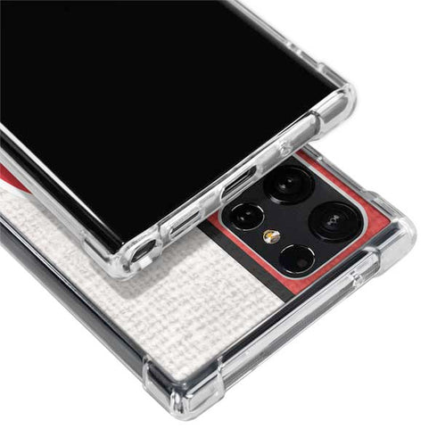 NBA Atlanta Hawks Canvas Galaxy S22 Ultra Clear Case
