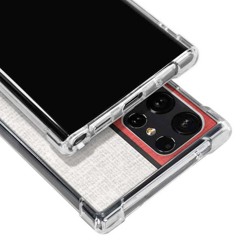 NBA Atlanta Hawks Canvas Galaxy S23 Ultra Clear Case