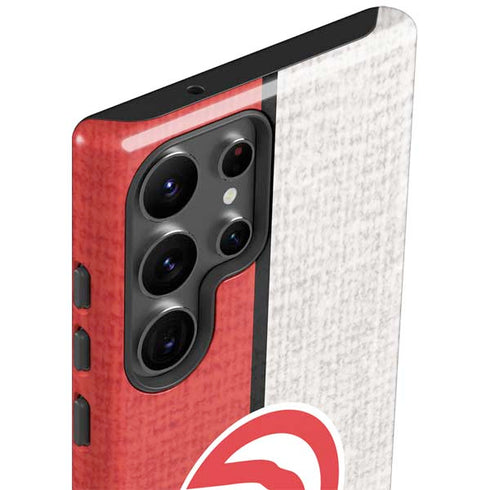 NBA Atlanta Hawks Canvas Galaxy S23 Ultra Pro Case