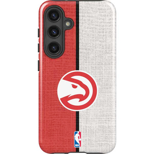 NBA Atlanta Hawks Canvas Galaxy S25 Impact Case