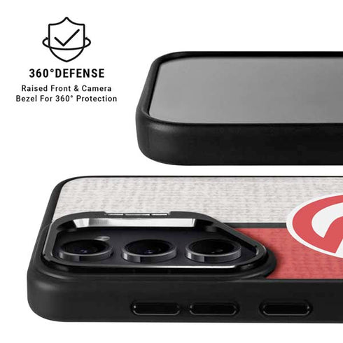 NBA Atlanta Hawks Canvas Galaxy S25 Kickstand Case