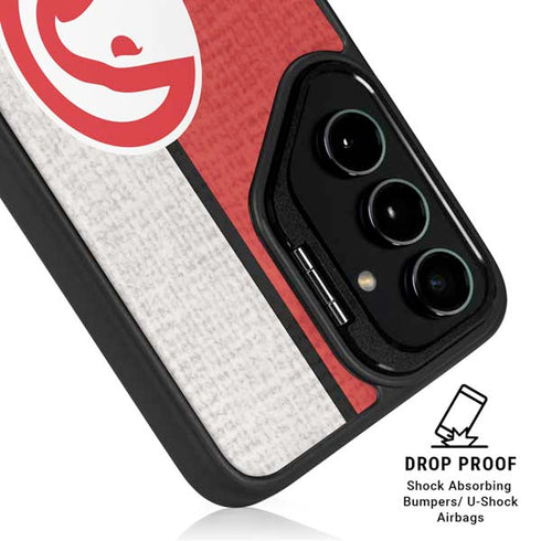 NBA Atlanta Hawks Canvas Galaxy S24 Plus Kickstand Case