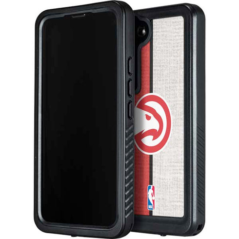 NBA Atlanta Hawks Canvas Galaxy S24 Plus Waterproof Case