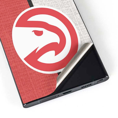 NBA Atlanta Hawks Canvas Galaxy S25 Ultra Skin