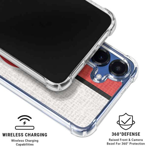 NBA Atlanta Hawks Canvas Galaxy S25 Clear Case