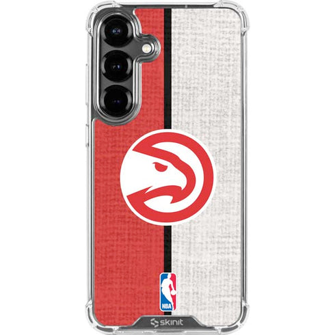 NBA Atlanta Hawks Canvas Galaxy S26 Plus Clear Case