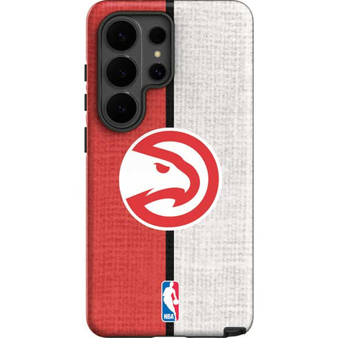 NBA Atlanta Hawks Canvas Galaxy S26 Ultra Impact Case