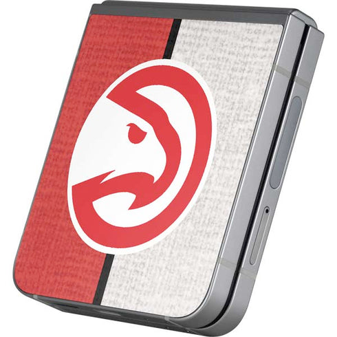 NBA Atlanta Hawks Canvas Galaxy Z Flip6 Skin