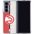NBA Atlanta Hawks Canvas Galaxy Z Fold5 5G Clear Case
