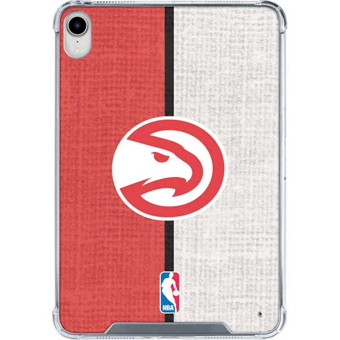 NBA Atlanta Hawks Canvas iPad 11th Gen (2025) Clear Case