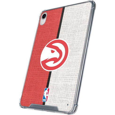 NBA Atlanta Hawks Canvas iPad 11th Gen (2025) Clear Case