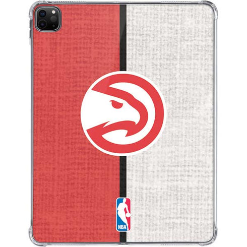 NBA Atlanta Hawks Canvas iPad Pro 11in (2024) Clear Case