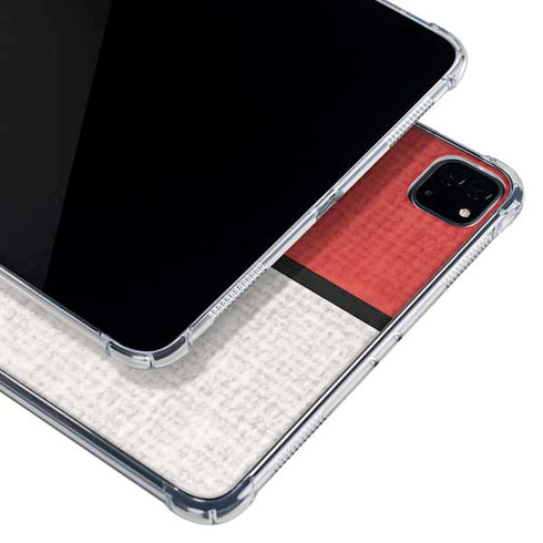 NBA Atlanta Hawks Canvas iPad Pro 11in (2024) Clear Case