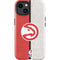 NBA Atlanta Hawks Canvas iPhone 15 Impact Case