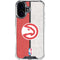 NBA Atlanta Hawks Canvas iPhone 16 Plus Clear Case