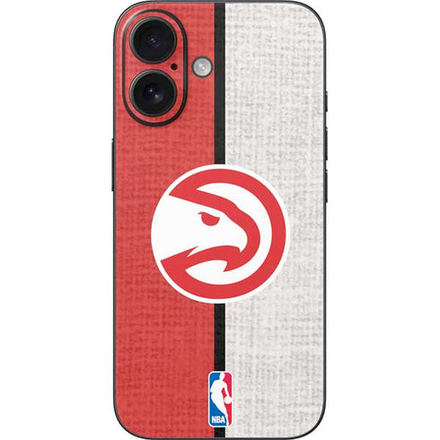 NBA Atlanta Hawks Canvas iPhone 16 Skin
