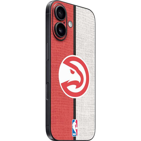 NBA Atlanta Hawks Canvas iPhone 16 Skin